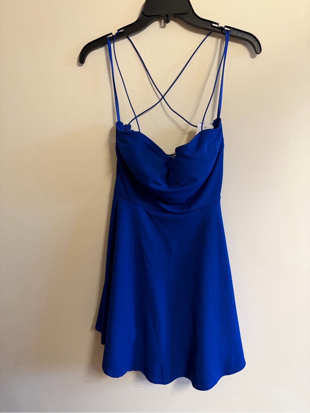 NWT Royal Blue Spaghetti Strap A-Line Dress 15/16 city studio from Macys